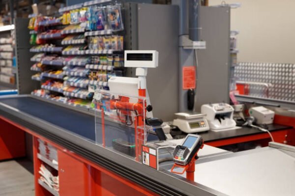 Supermarket Till Cash Counter