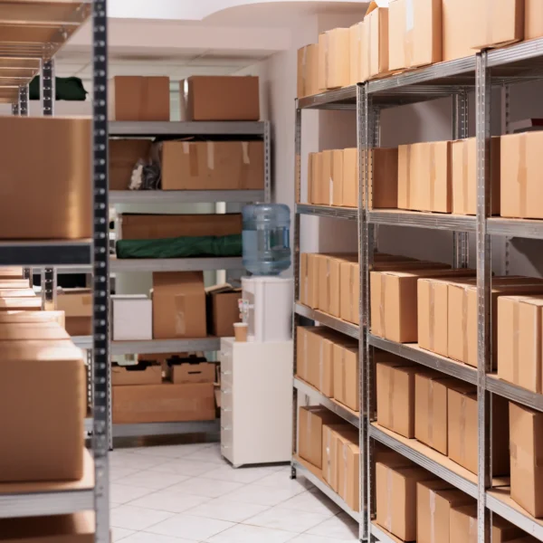 storehouse-interior-with-stacked-cardboard-boxes-tall-metal-racks-goods-cardboard-boxes-shelves-ready-transportration-industrial-warehouse-building-with-nobody-inside